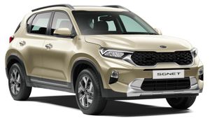 Kia Sonet HT Beige Gold