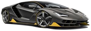 Lamborghini Centenario Grey-Yellow