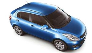 Maruti Swift DZire Pacific Blue