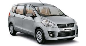 Maruti Ertiga Silky Silver