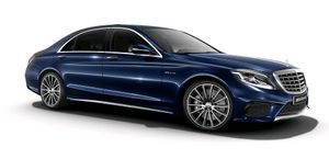 Mercedes S 63 AMG Cavansite Blue Metallic