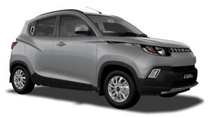 Mahindra KUV100 Dazzling Silver