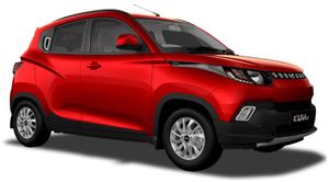 Mahindra KUV100 Flamboyant Red