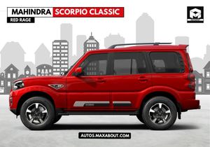 Mahindra Scorpio Classic Red Rage