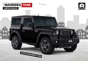 Mahindra Thar Napoli Black