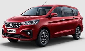 Maruti Ertiga Pearl Metallic Auburn Red