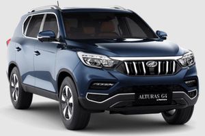 Mahindra Alturas G4 Regal Blue