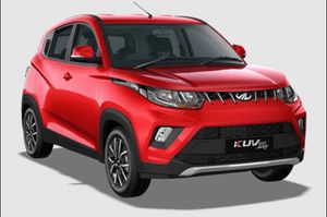 Mahindra KUV100 NXT Highway Red