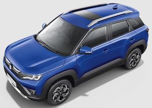 Maruti Vitara Brezza Exberant Blue