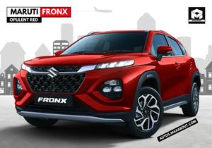 Maruti Fronx Opulent Red