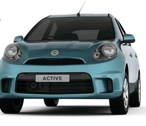 Nissan Micra Active Aqua Green