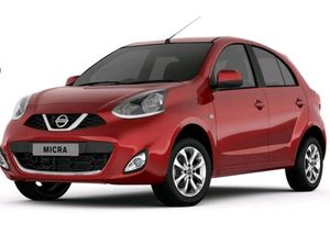 Nissan Micra Brick Red