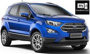 New Ford EcoSport Lightning Blue