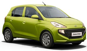 New Hyundai Santro Diana Green