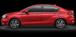 New Honda City Radiant Red Metallic