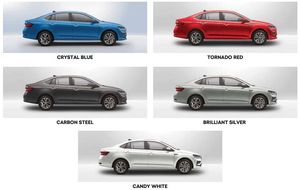 Skoda Slavia Colour Options