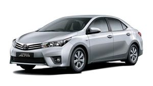 Toyota Corolla Altis Silver Mica Metallic