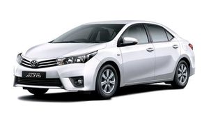 Toyota Corolla Altis Super White