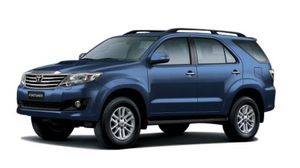 Toyota Fortuner Blue Metallic