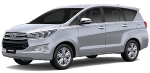 Toyota Innova Crysta Silver