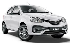 Toyota Etios Liva White