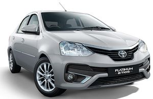 Toyota Etios Symphony Silver