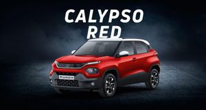 Tata Punch Calypso Red