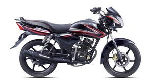 2015 TVS Phoenix 125 Crismon Black