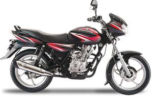 2015 Bajaj Discover 125 Red-Black