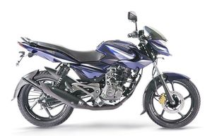 2017 Bajaj Pulsar 135 Nuclear Blue