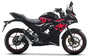 2017 Suzuki Gixxer SF Glass Sparkle Black