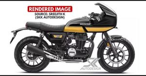 Honda CB350 Cafe Racer Image