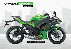 2023 Kawasaki Ninja 650 Lime Green