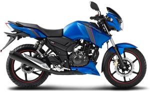 Apache RTR 160 Matte Blue