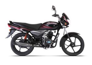 Bajaj Platina Black Maroon