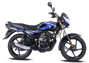 Bajaj CT 100 Gloss Ebony Black