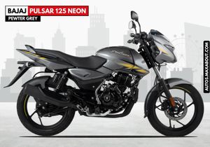 Bajaj Pulsar 125 Neon Pewter Grey