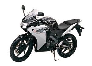 Honda CBR150R Black & Pearl Sunbeam White