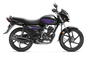 Honda Dream Neo Black with Voilet Stripes