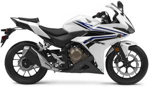 Honda CBR500R.Pearl White