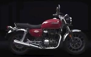 Honda Highness CB350 Red