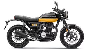 Honda CB350RS Scrambler Black-Yellow