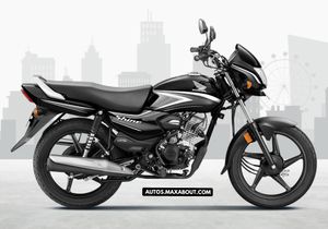 Honda Shine 100 Black with Grey