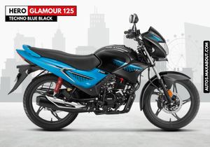 Hero Glamour Techno Blue Black