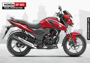 Honda SP160 Pearl Spartan Red