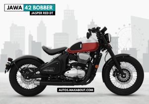 Jawa 42 Bobber Jasper Red Dual Tone