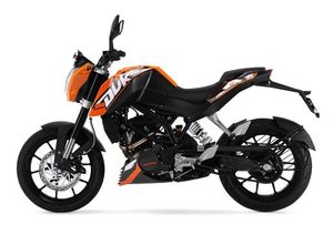 KTM 200 Duke Orange