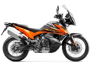 KTM 890 Adventure in Orange Colour