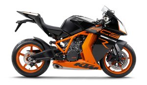 KTM 1190 RC8 R in Black Color