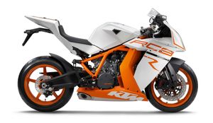 KTM 1190 RC8 R in White Color